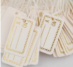 Paper tag hang tag label tag price tag supplier