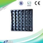 ESD plastic compartment blister packing tray