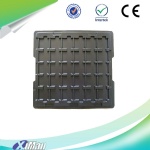 Thermoformed blister plastic ESD trays