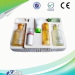 PS Flocking plastic tray for cosmetic